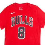 NIKE Lavine Chicago Bulls Mens T-Shirt Red USA M
