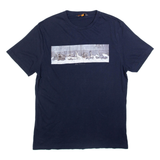 BEN SHERMAN Mens T-Shirt Blue S