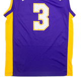 ADIDAS La Lakers Mens Jersey Purple Sleeveless USA V-Neck S