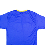 DAVID ATHLETICS Mens T-Shirt Blue V-Neck L