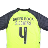 NIKE Coates Sporting Cp Mens Football Shirt Jersey Green M