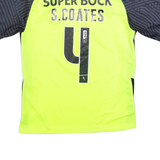 NIKE Coates Sporting Cp Mens Football Shirt Jersey Green M