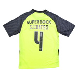 NIKE Coates Sporting Cp Mens Football Shirt Jersey Green M