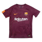 NIKE Barcelona Mens Football Shirt Jersey Purple M