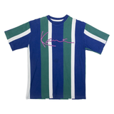 KARL KANI Striped Mens T-Shirt Blue S