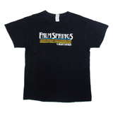 Palm Springs California Mens T-Shirt Black L