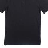 REEBOK Mens Polo Shirt Black S