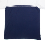 UMBRO Oversized 1/4 Zip Mens Polo Shirt Blue L