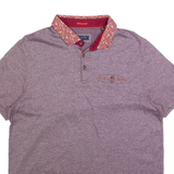 TED BAKER Mens Polo Shirt Red L
