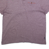 TED BAKER Mens Polo Shirt Red L