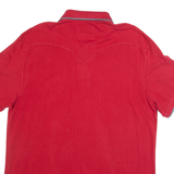 LEVI'S Oversized Mens Polo Shirt Red L