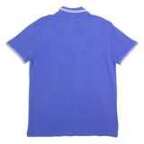 CALVIN KLEIN Mens Polo Shirt Blue 2XL