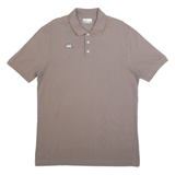 KAPPA Mens Polo Shirt Brown 2XL