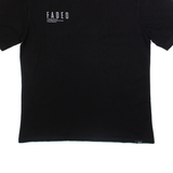 FADED Mens T-Shirt Black M