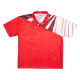 REEBOK Mens Jersey Red Collared XL