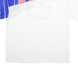 REEBOK Mens Football Shirt Jersey White Collared 2XL