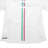 PUMA Italia Womens Football Shirt Jersey White Collared UK 16