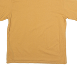 AIR JORDAN Womens T-Shirt Brown Crew Neck XS