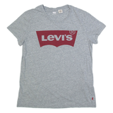 LEVI'S Womens T-Shirt Grey S