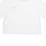 FILA Cropped Womens T-Shirt White XS