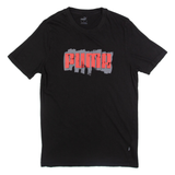 PUMA Mens T-Shirt Black S