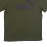 PUMA Mens T-Shirt Green L