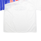 REEBOK Mens Football Shirt Jersey White Collared 2XL