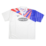 REEBOK Mens Football Shirt Jersey White 2XL