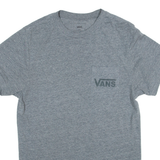 VANS Custom Fit Mens T-Shirt Grey S