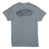 VANS Custom Fit Mens T-Shirt Grey S