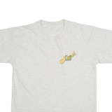 LOWER DECK Mens T-Shirt Grey M