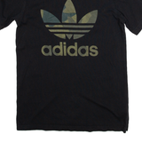 ADIDAS Womens T-Shirt Black S