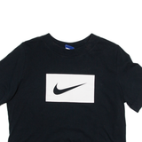 NIKE Cropped Womens T-Shirt Black M