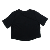 NIKE Cropped Womens T-Shirt Black M