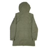 PUMA Mens Parka Jacket Green Hooded M