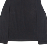REEBOK Womens Fleece Black 1/4 Zip XL