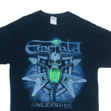 GILDAN Emerald Unleashed Mens Band T-Shirt Black M