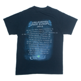 GILDAN Emerald Unleashed Mens Band T-Shirt Black M