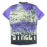 UVEX Bicycle Mens T-Shirt Purple 1/4 Zip M