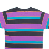 GRMY Striped Mens T-Shirt Purple L
