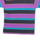 GRMY Striped Mens T-Shirt Purple L