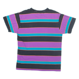 GRMY Striped Mens T-Shirt Purple L