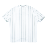 FB SISTER Striped Womens Jersey White V-Neck S