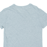 Mens T-Shirt Grey V-Neck M