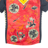 MITO Cycling Mens T-Shirt Red 1/4 Zip XL