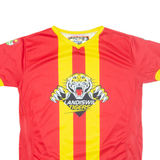 Landiswil Tigers Mens Football Shirt Jersey Red V-Neck M