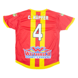 Landiswil Tigers Mens Football Shirt Jersey Red V-Neck M