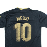 FC Barcelona Mens Football Shirt Jersey Black V-Neck S