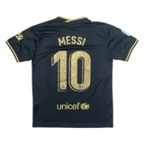 FC Barcelona Mens Football Shirt Jersey Black V-Neck S