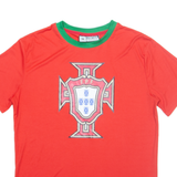 Portugal Mens Football Shirt Jersey Red M